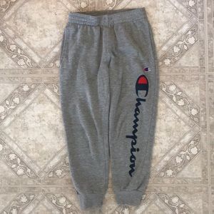 Boys Champion sweat pant joggers.  Size small